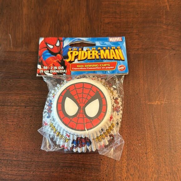 Marvel Spiderman Party Pack Cupcake Baking Cups Loot Bags Invitations - Picture 4 of 5